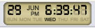 skin - LCD Clock ENGLISH
